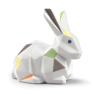 Origami Rabbit Figurine