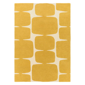 Scion Yellow Shapes Rug