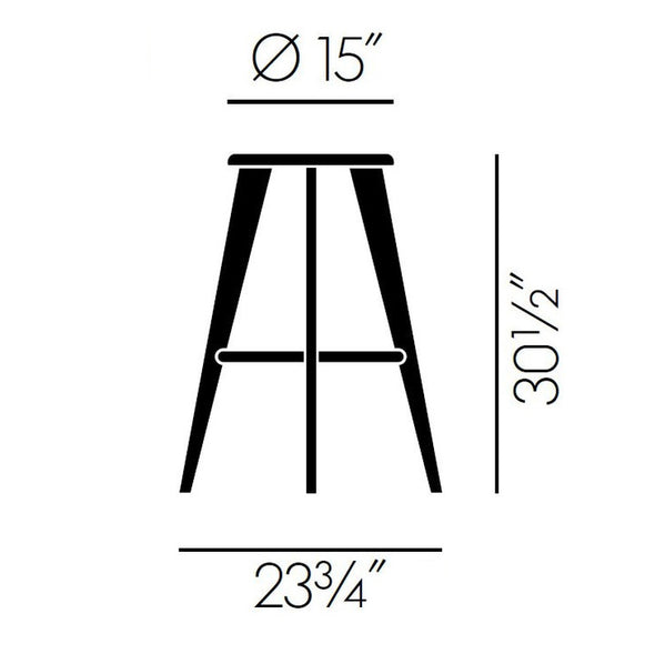 Tabouret Haut Stool