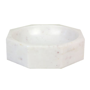 Modernist Octagonal Marble Bowl