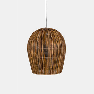 Rattan Bulb Pendant Light