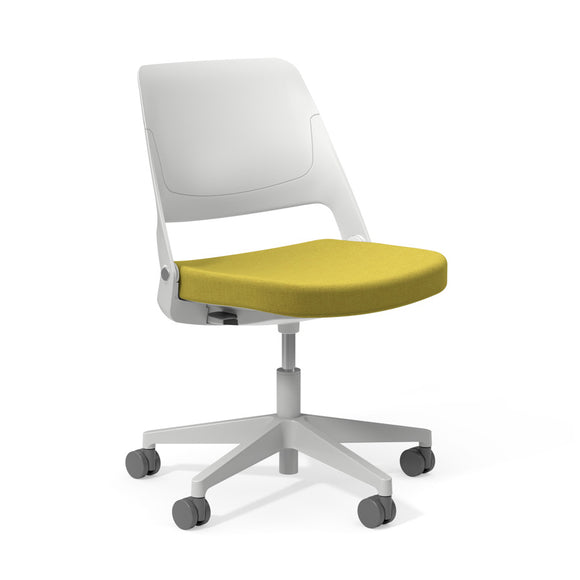 MultiGeneration High Task Chair Armless with Seat Pad