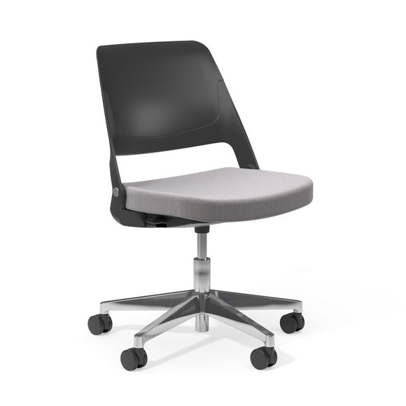 MultiGeneration High Task Chair Armless with Seat Pad