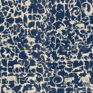 Royal Hunting Wallpaper Sample Swatch