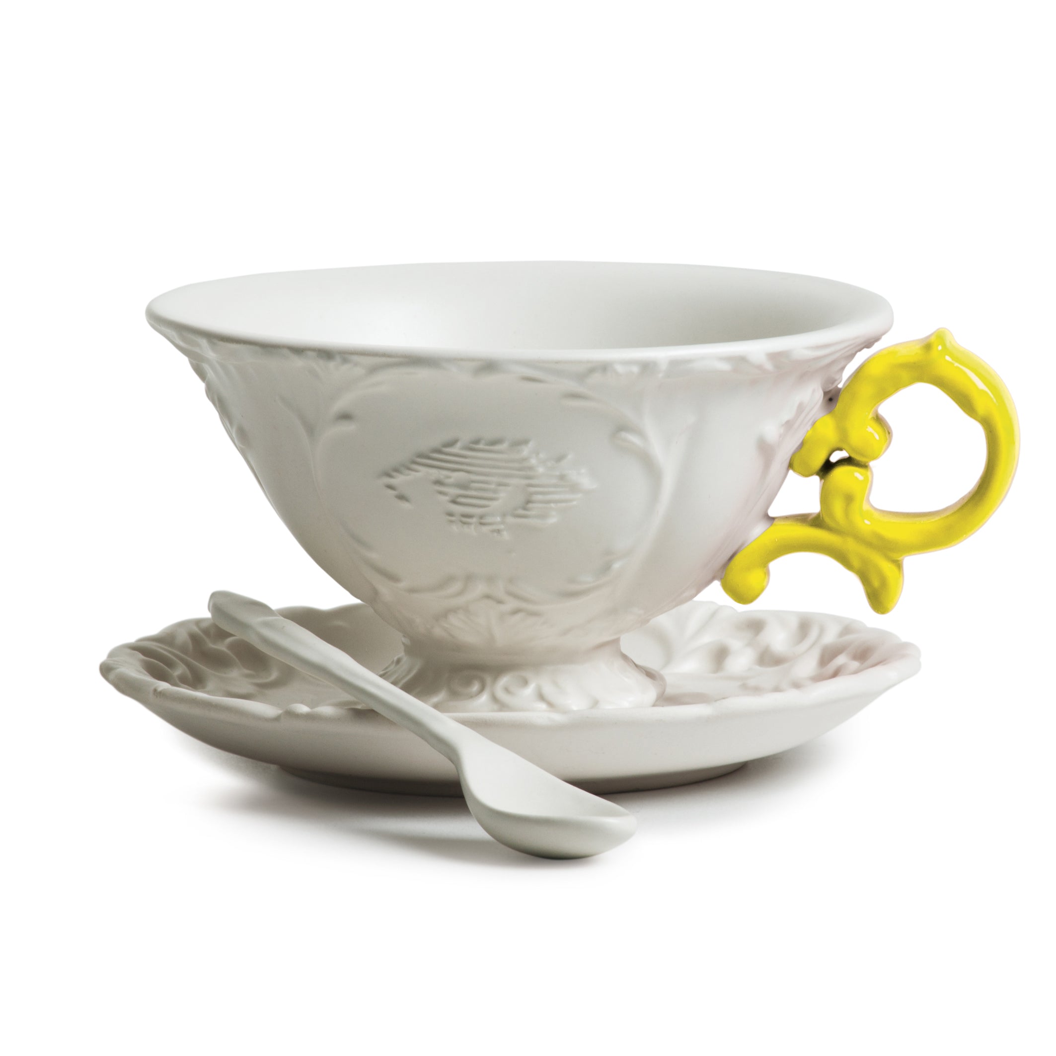 Seletti I-Wares - Tea Set White - Orange