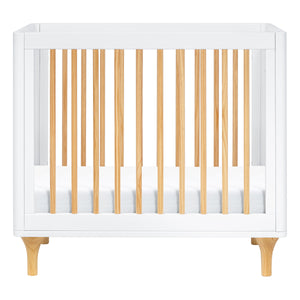 Lolly 4-in-1 Convertible Mini Crib and Twin Bed with Toddler Bed Conversion Kit