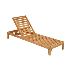 Capri Teak Lounger - Base