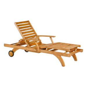 Capri Ultra Teak Lounger