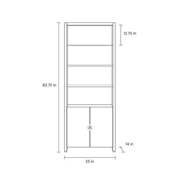 Linea Double Shelf