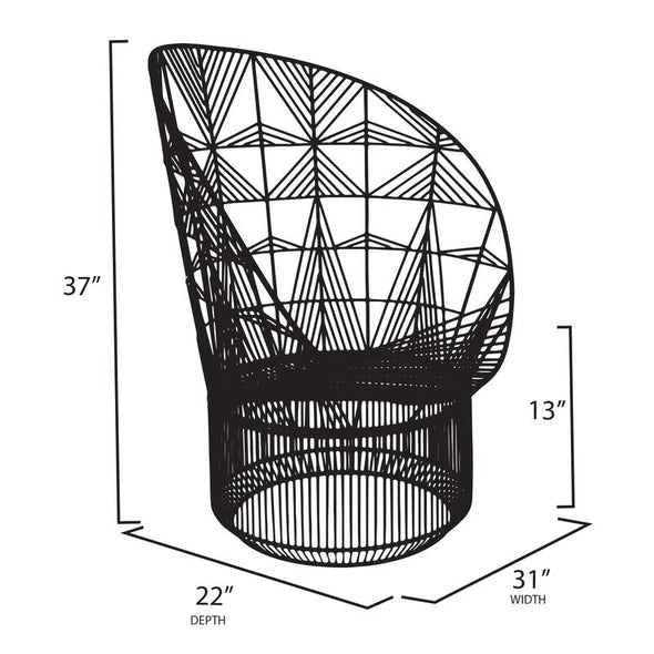 Peacock Lounge Chair