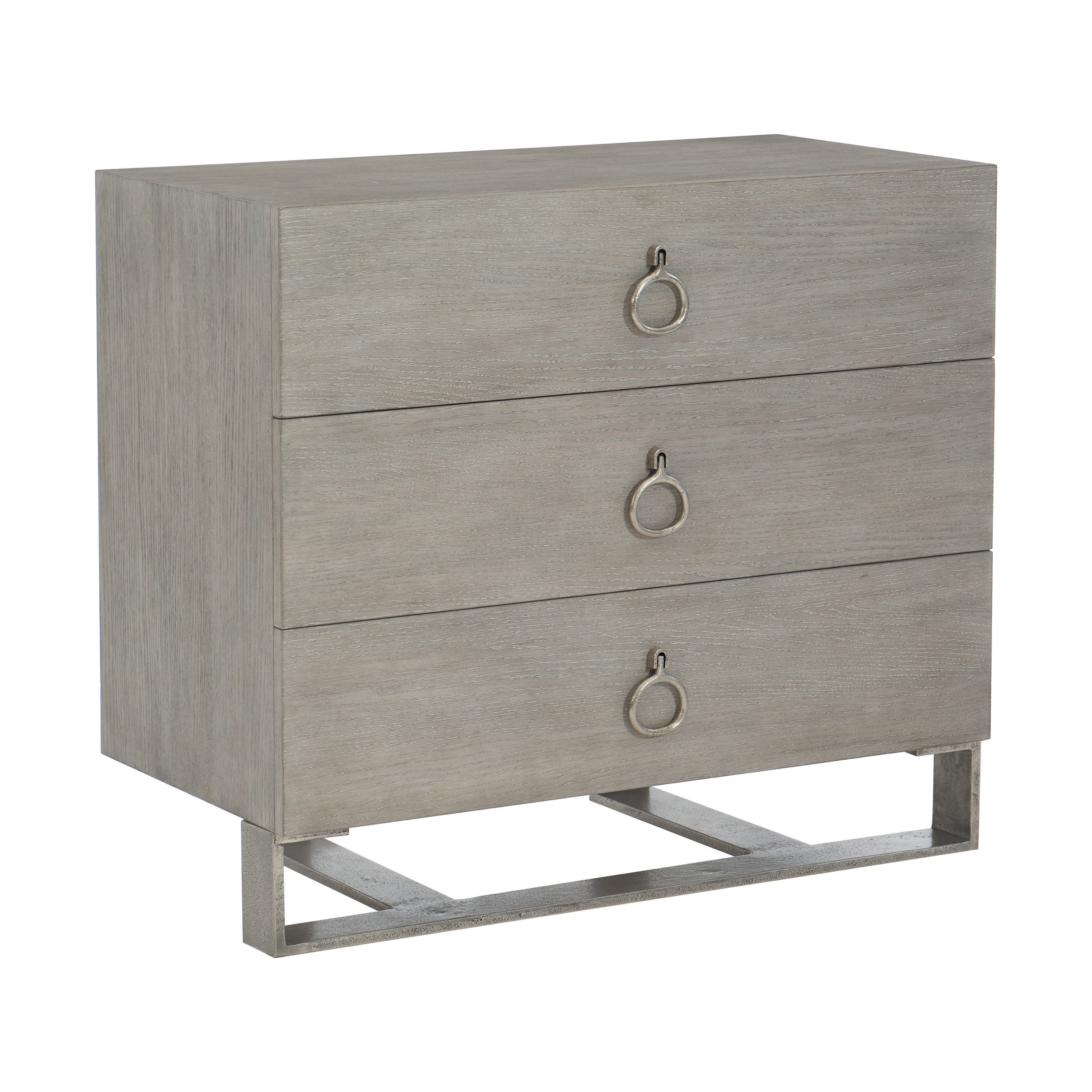 Bernhardt Linea 3-Drawer Nightstand - 2Modern