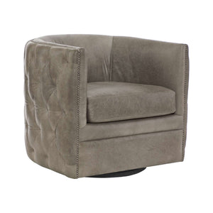 Palazzo Leather Swivel Chair