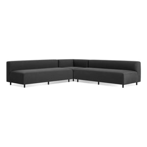 9 Yard Outdoor Armless L Sectional Sofa