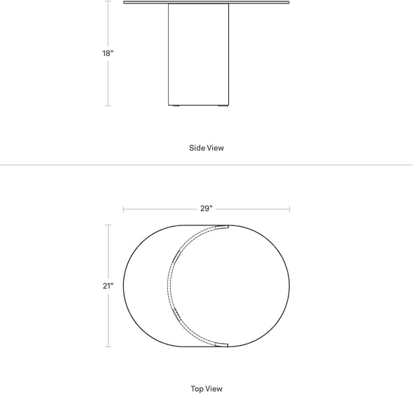 Blu Dot Half Past Side Table - 2Modern