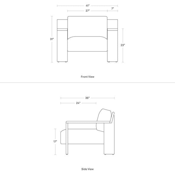 Ridge Outdoor Lounge Chair