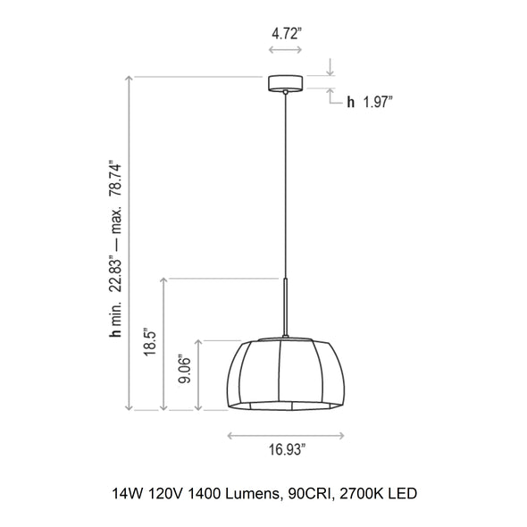 Tanit Pendant Light