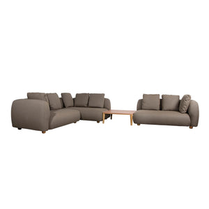 Capture Outdoor Corner Sofa with Table & Chaise Lounge