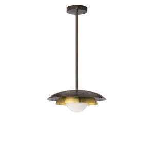 Carapace Pendant Light with Drop Rod