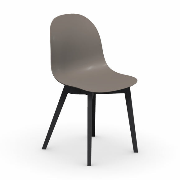 Connubia Academy Chair - 4 Leg - 2Modern Wood Base Solid