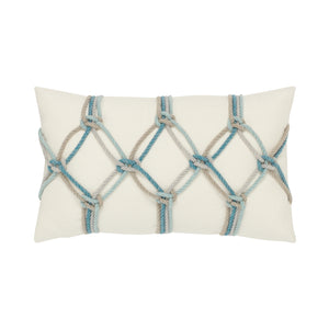 Aqua Outdoor Pillow