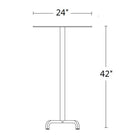 20-06 Round Bar Table