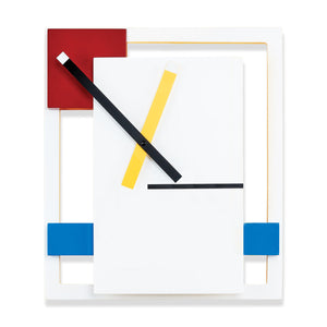 De Stijl Wall Clock