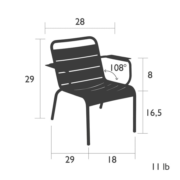 Luxembourg Lounge Armchair (Set of 2)