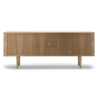 CH825 Credenza with Solid Wood Legs