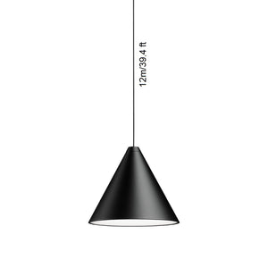 String Light Cone Pendant Light