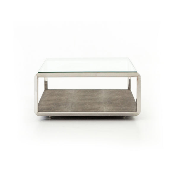 Four Hands Shagreen Shadow Box Coffee Table - 2modern