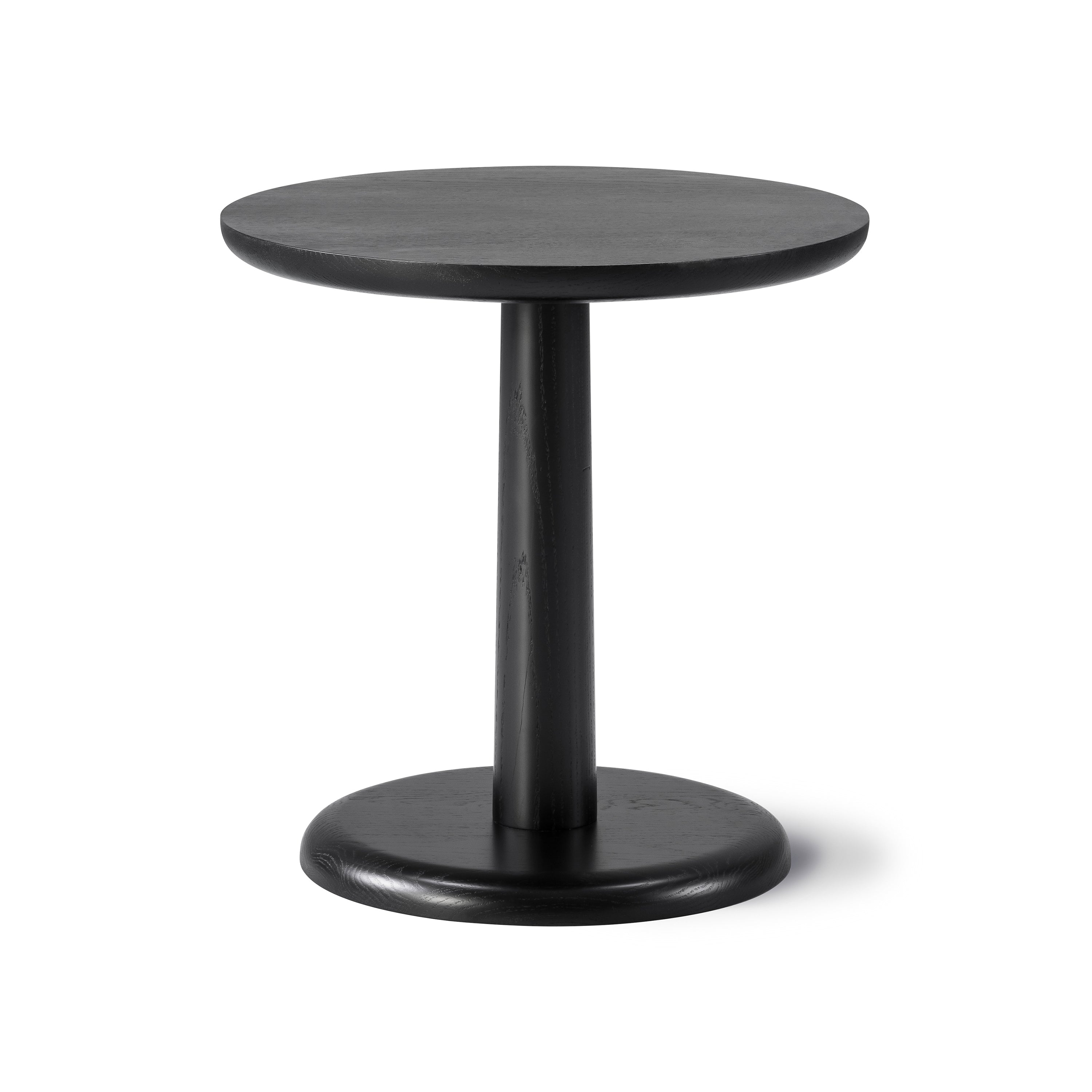 Oak Black Lacquered / Large: 17.7 in diameter