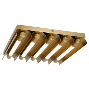 Kelly Wearstler Carson 5-Light Flush Mount