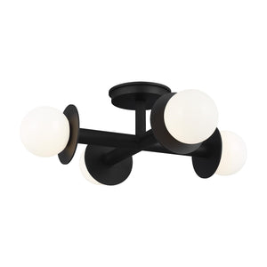 Kelly Wearstler Nodes 4 Light Flush Mount