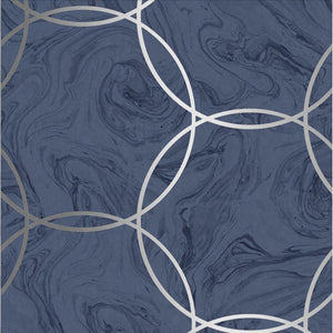 Aqueous Geo Wallpaper Sample Swatch