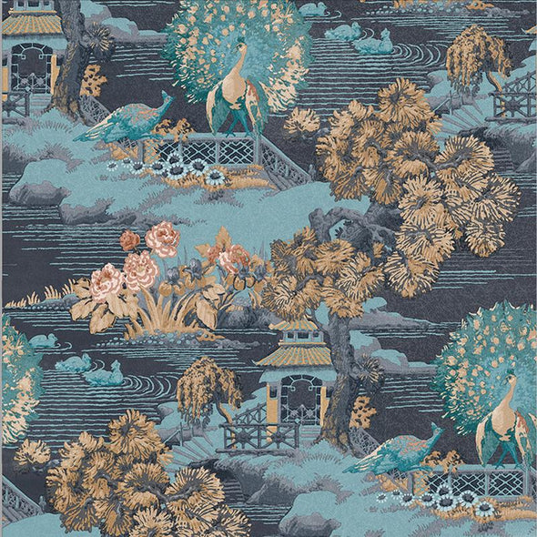 Edo Toile Wallpaper Sample Swatch