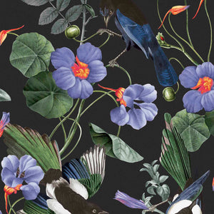 Magpie Floral Wallpaper Sample Swatch