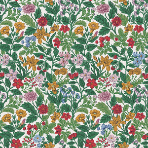 Arts and Crafts Floral Wallpaper