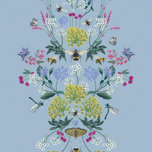 Perfect Pollinators Wallpaper Sample Swatch