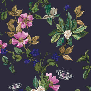 Wakerly Woodland Floral Wallpaper