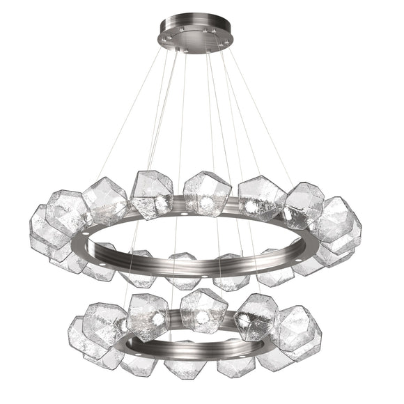 Hammerton Studio Gem Radial Two Tier Ring Chandelier - 2Modern