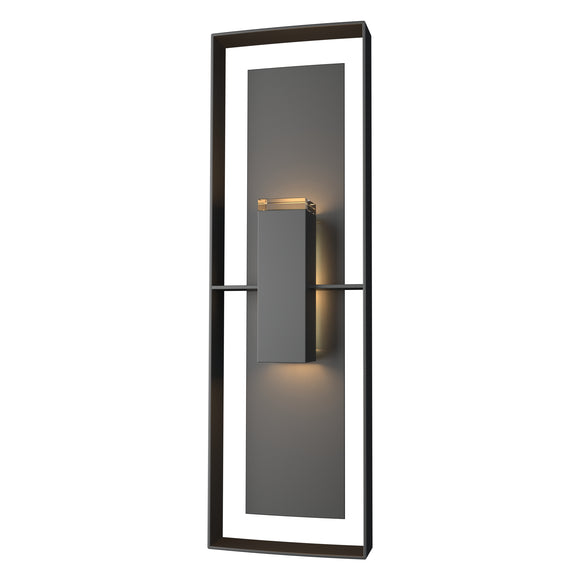 Shadow Box Tall Outdoor Wall Sconce