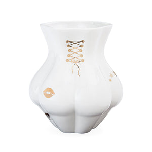 Gilded Kiki's Derriere Vase