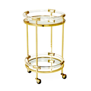 Jacques Round Bar Cart