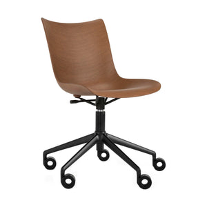 P/Wood Swivel Chair