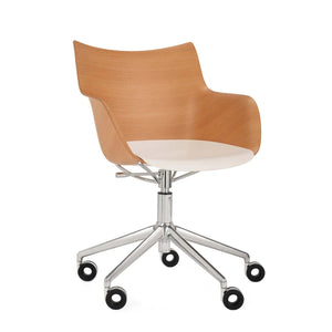 Q/Wood Swivel Chair