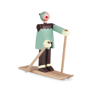 The Skier Figurine