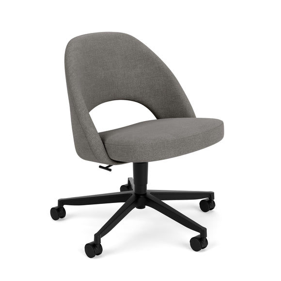 Saarinen Executive Office Side Chair, Cement at Design Within Reach