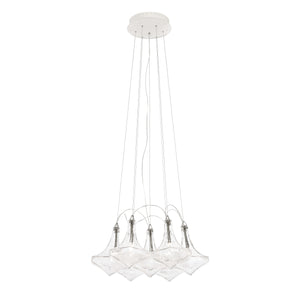 Facet Sculpture Cluster Pendant Light