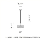 Led Machine S3 Suspension Light