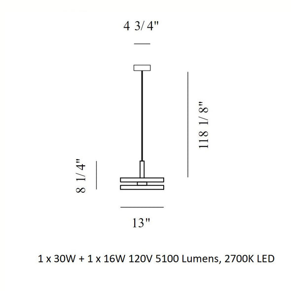 Led Machine S3 Suspension Light